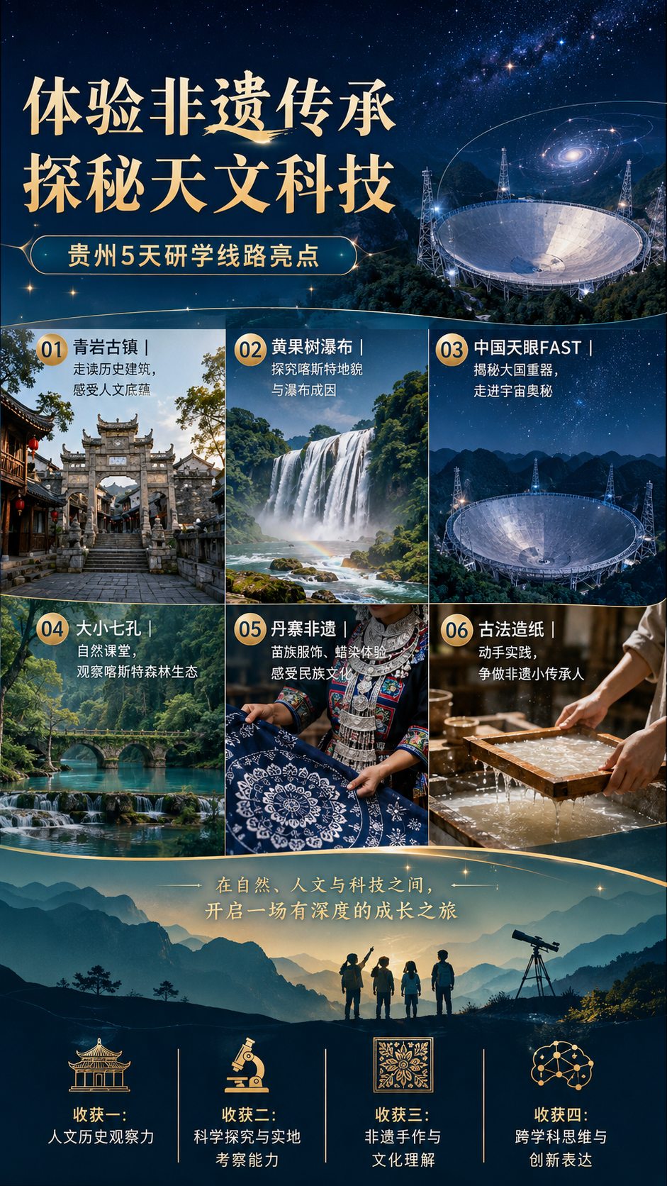 体验非遗传承 探秘天文科技研学亮点
